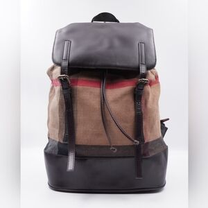 AG03❤️ Burberry Backpack House Check canvas